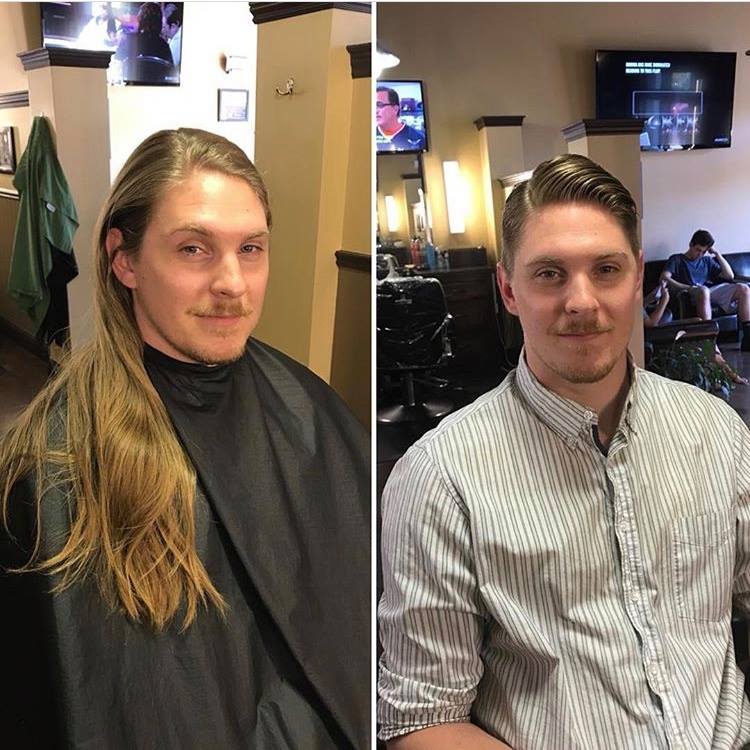 Before and After Mens Haircuts | Roseville | Lincoln | Rocklin | Granite Bay